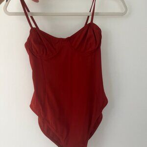 Nu Swim Harmony 1 piece in Terracotta XS